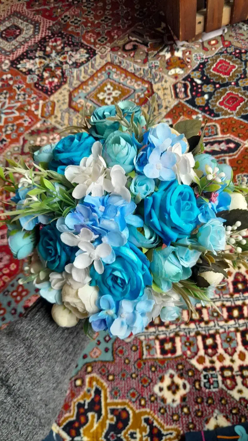 دسته گل عروس|گل مصنوعی|برازجان, |دیوار