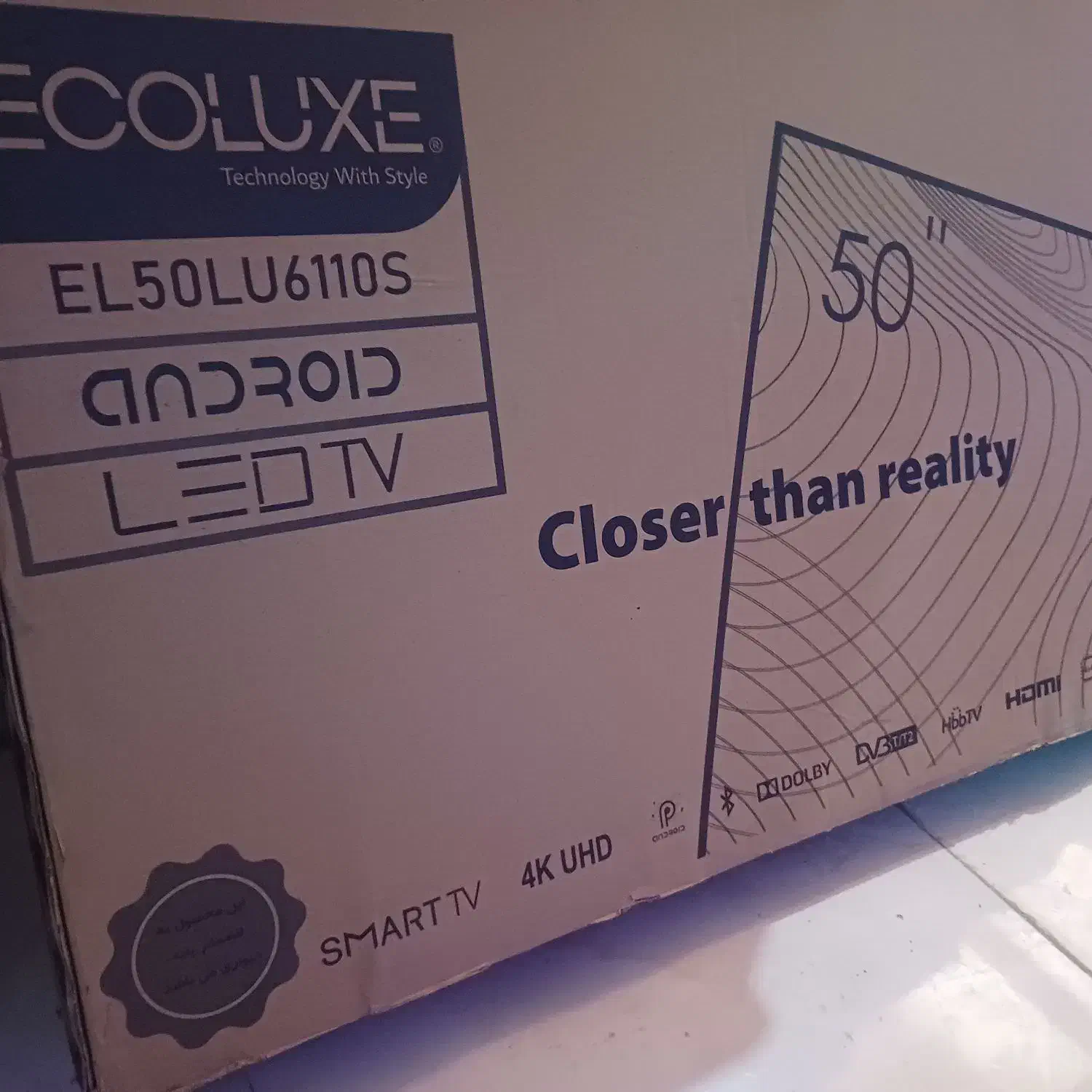 تلویزیون مدل ecoluxe|تلویزیون و پروژکتور|نهاوند, |دیوار