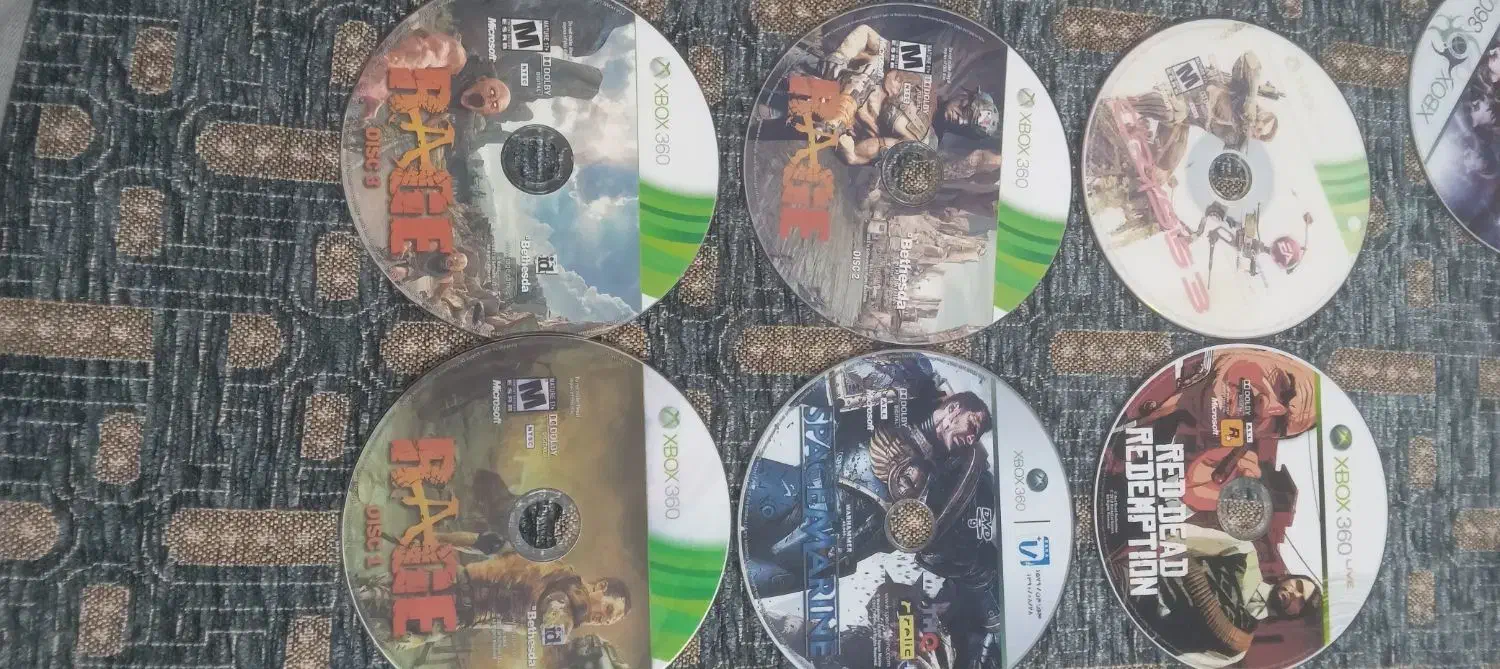 تعداد ۲۰ عدد سی دی XBOX360 اورجینال.|کنسول، بازی ویدئویی و آنلاین|تهران, زهتابی|دیوار