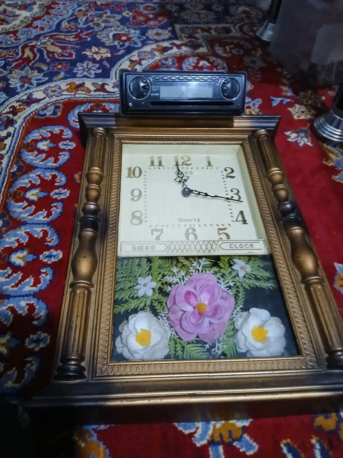 ساعت وپخش ماشین|ساعت دیواری و تزئینی|ملایر, |دیوار