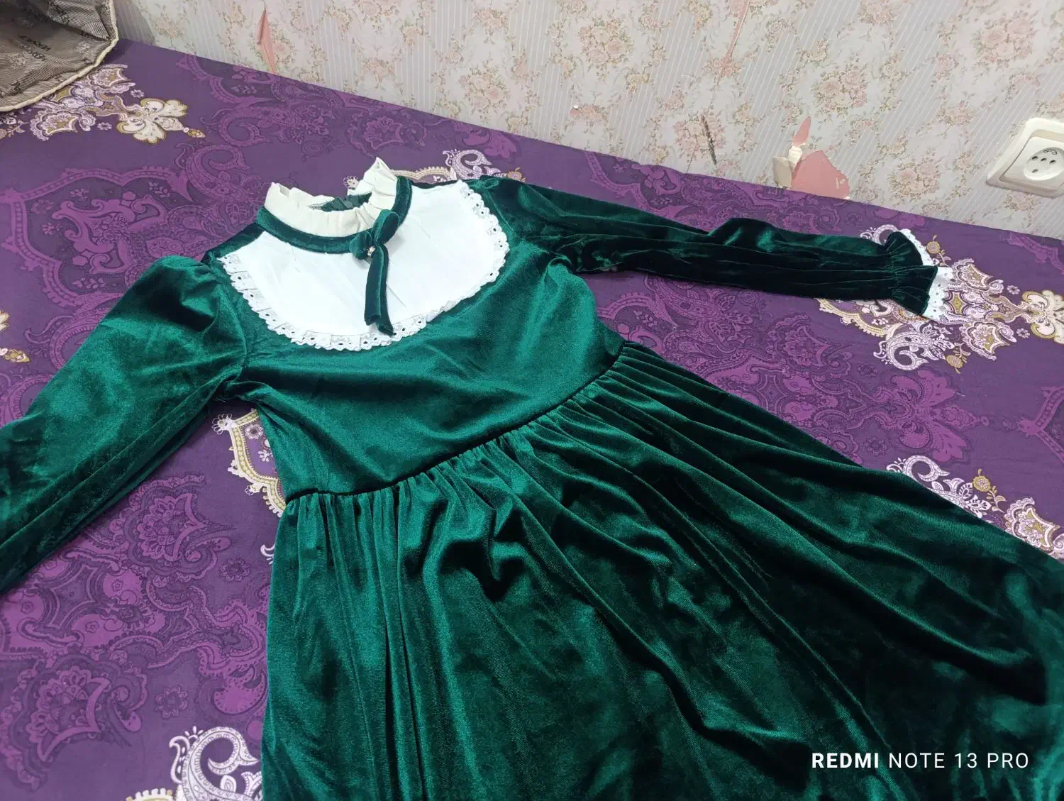 پیراهن مخمل دخترانه|کفش و لباس بچه|مشهد, گوهرشاد|دیوار