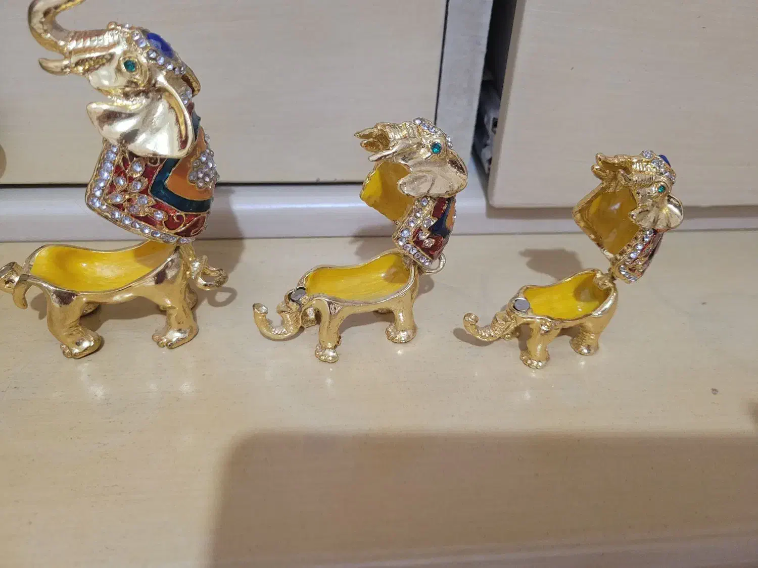 فیل طلایی دکوری|مجسمه، تندیس، ماکت|تهران, نیکنام|دیوار