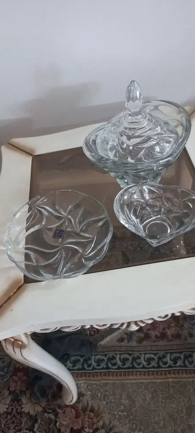 سرویس پذیرایی کریستال ۱۸ نفره|ظروف سرو و پذیرایی|مشهد, فدک|دیوار