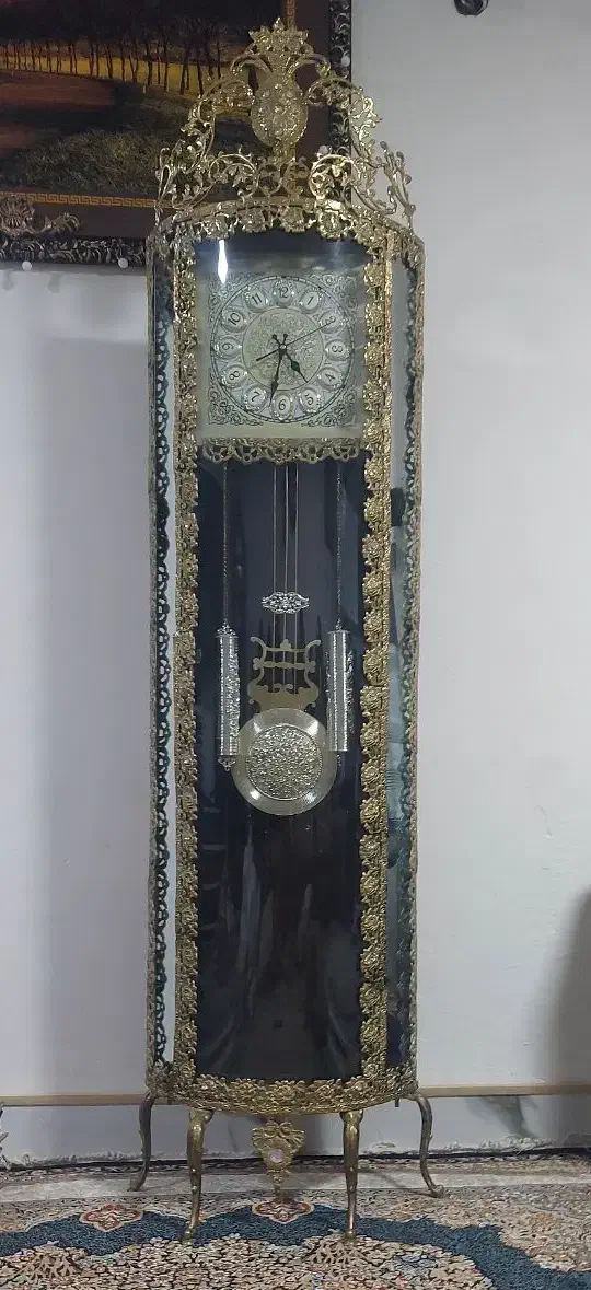 ساعت برنز زیباتمیز|ساعت دیواری و تزئینی|نهاوند, |دیوار