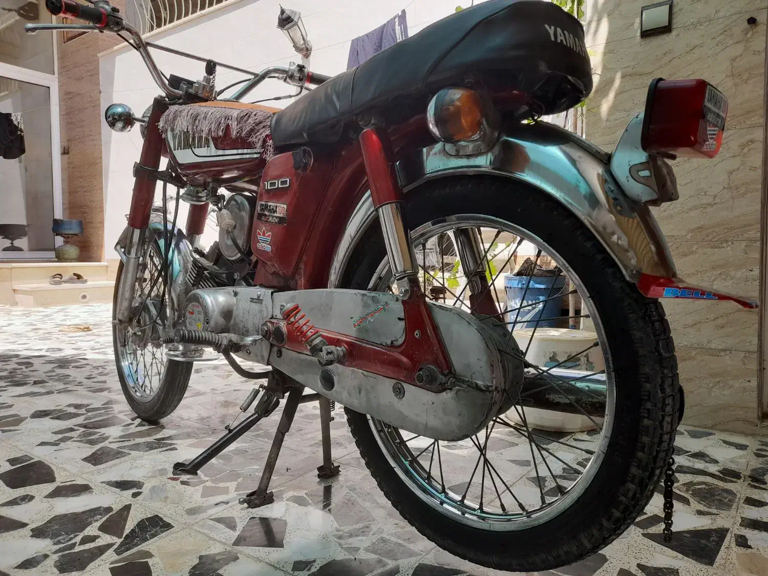موتور یاماها ۱۰۰خارجی|موتورسیکلت|نجفآباد, طالقانی|دیوار