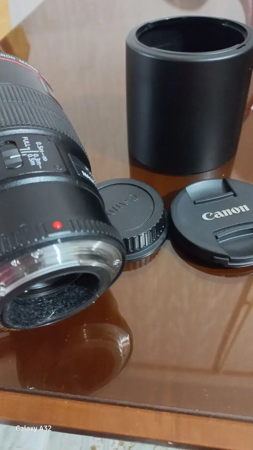 لنز ۱۰۰mmکنون|دوربین عکاسی و فیلم‌برداری|قزوین, |دیوار