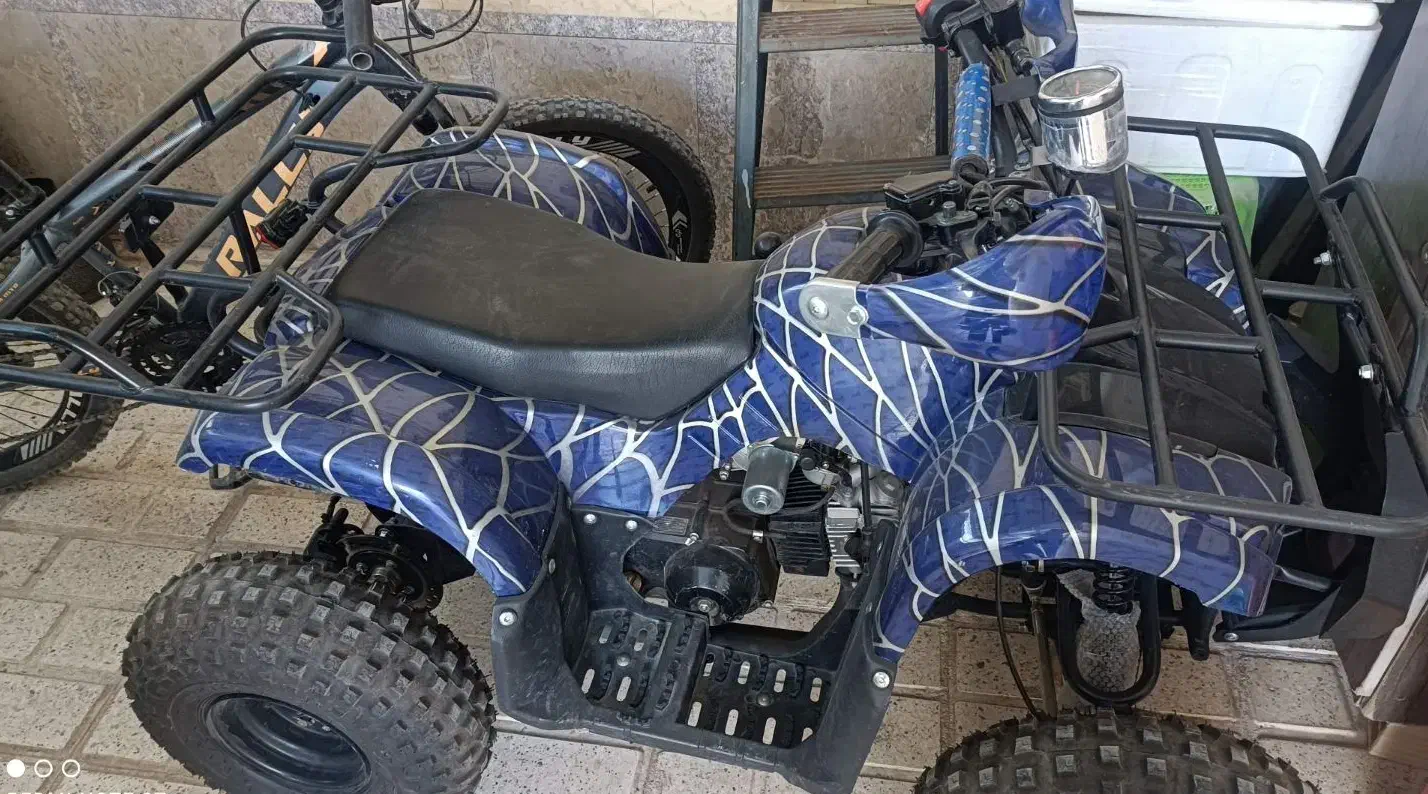 موتور چهار چرخ|موتورسیکلت|بافت, |دیوار