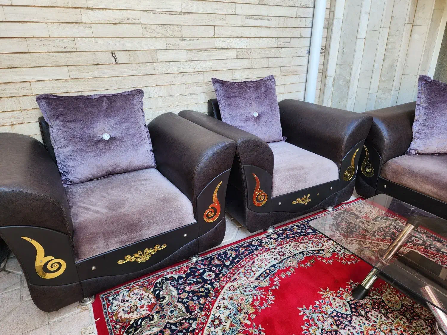 مبل ۸نفره استثنایی راحتی|مبلمان خانگی و میز عسلی|خوی, |دیوار