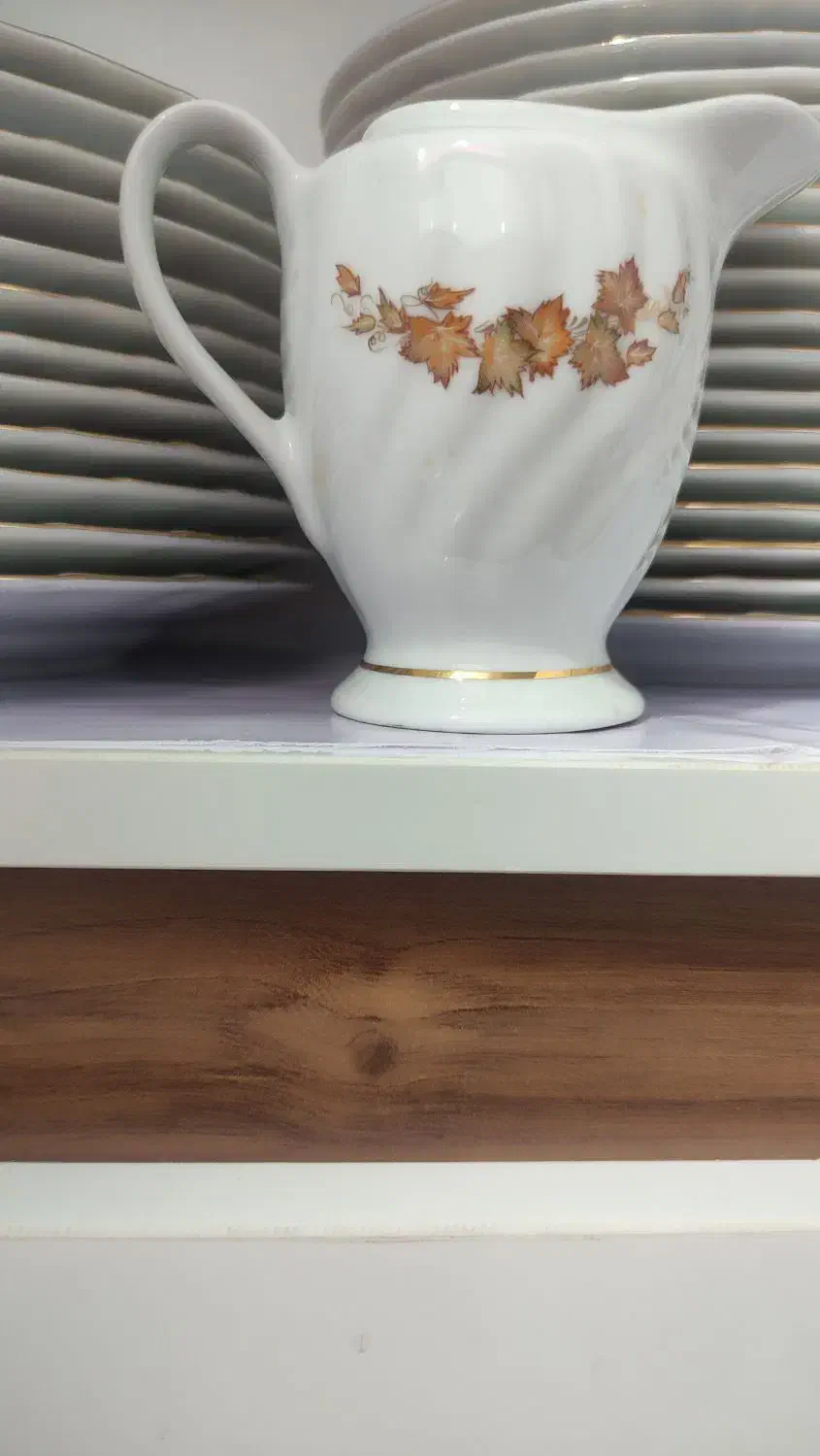 چینی زرین گل پاییزی|ظروف سرو و پذیرایی|اشتهارد, |دیوار