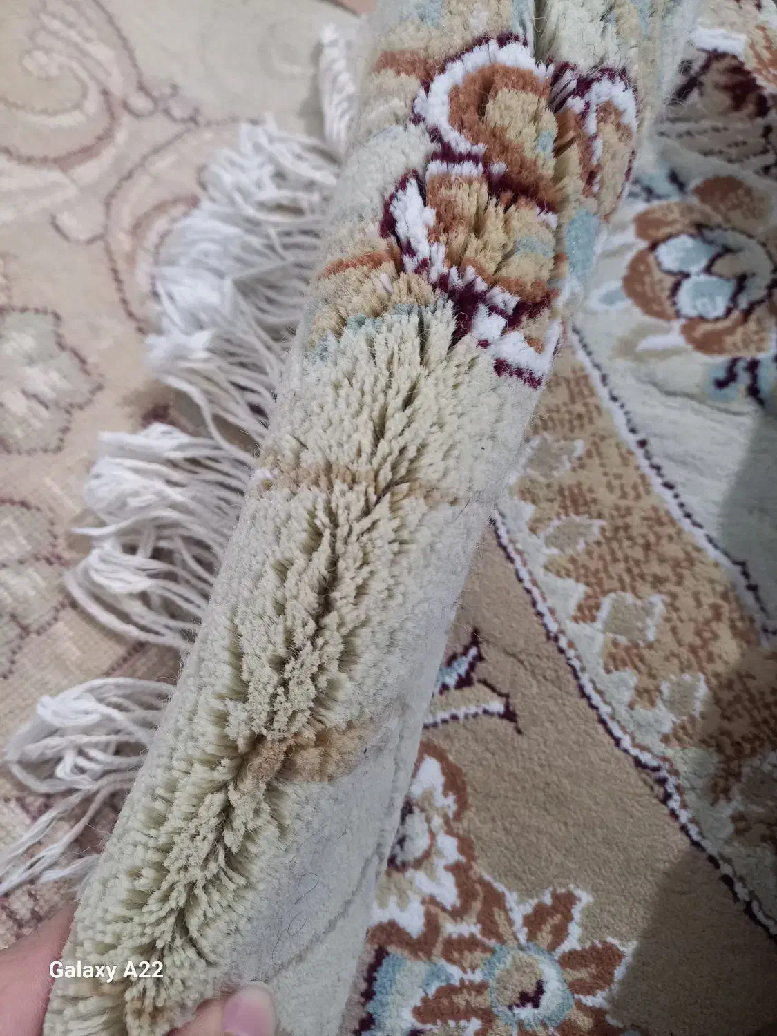 فرش ماشینی نیگین مشهد درحد نو|فرش|تهران, امام زاده عبدالله|دیوار