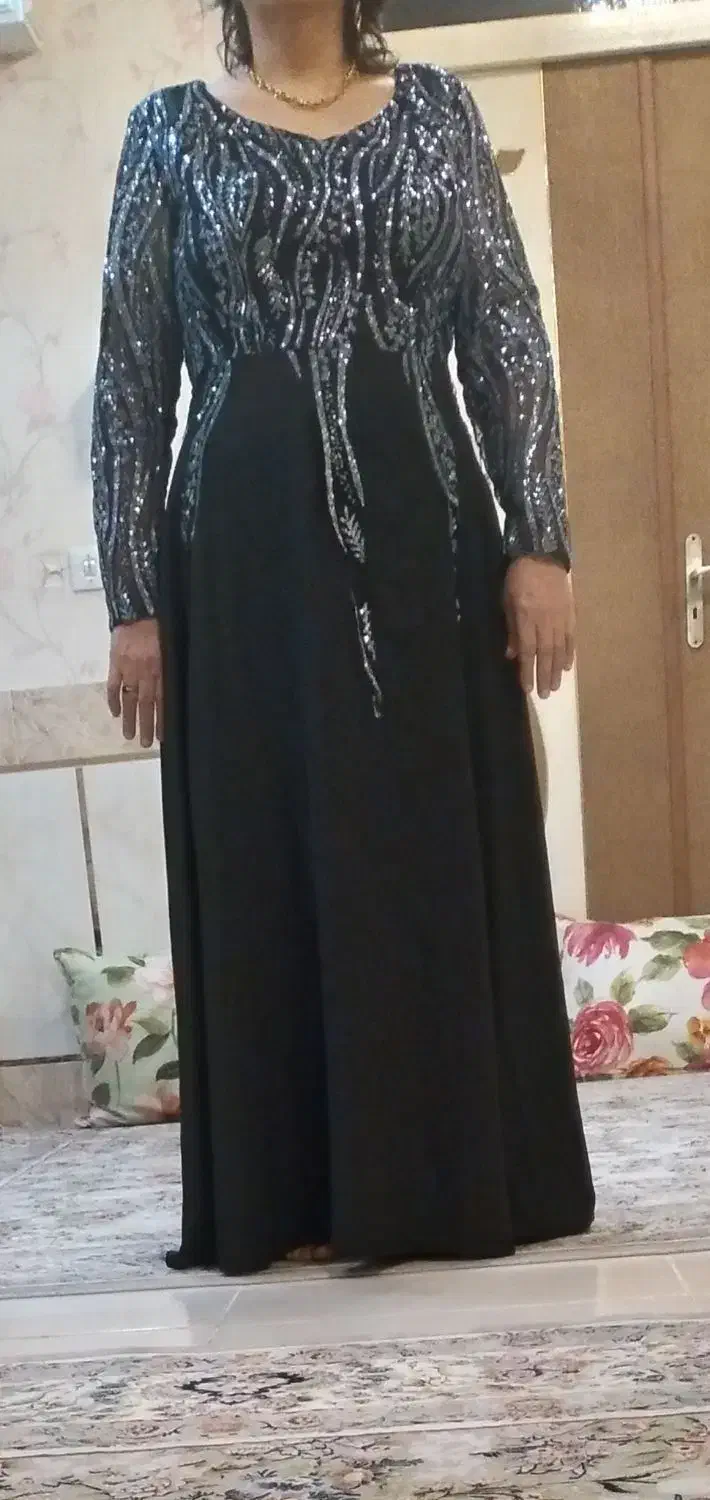 پیراهن مجلسی درحدنوسایز ۴۴قابل فروش|لباس|گنبد کاووس, |دیوار