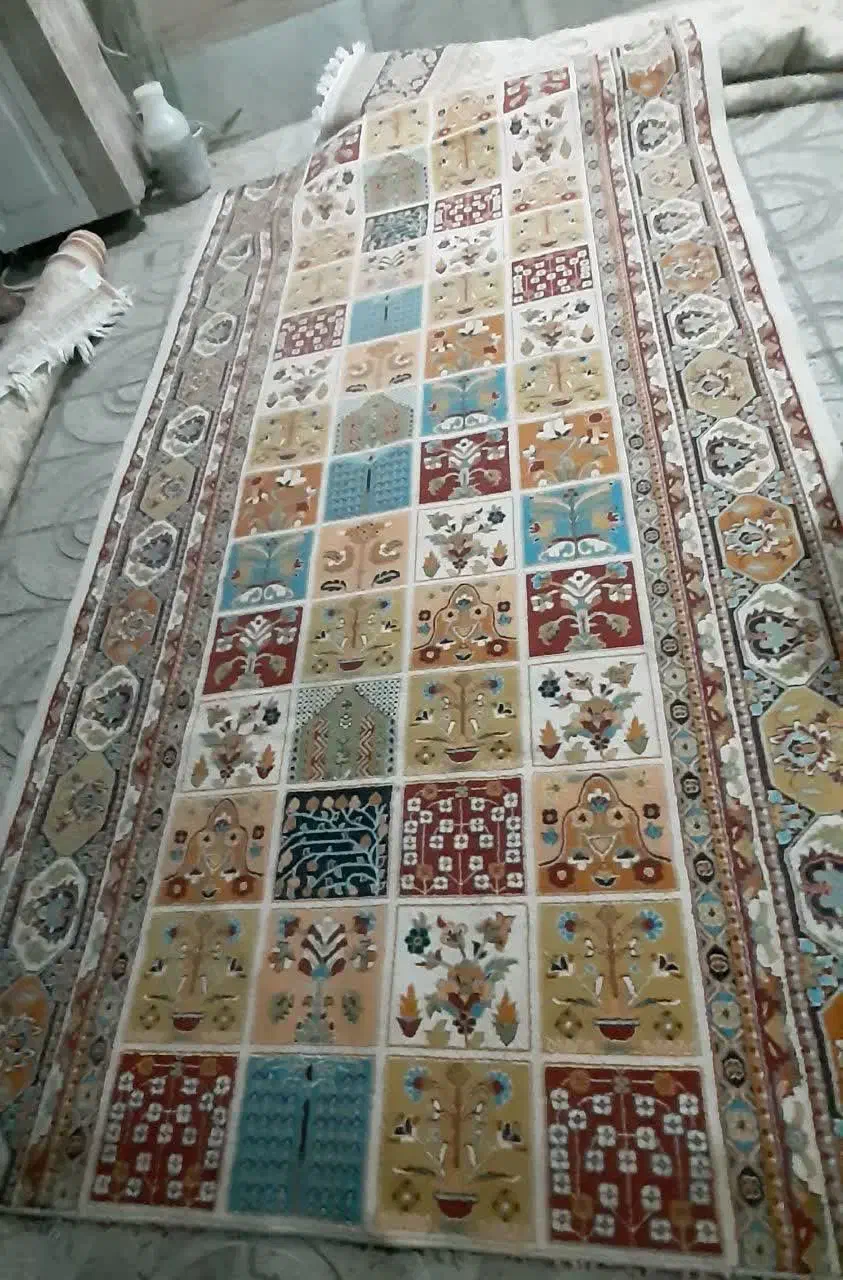 یک  گلیم فرش6متری دوتاپادری4تومن|فرش|سنقر, |دیوار