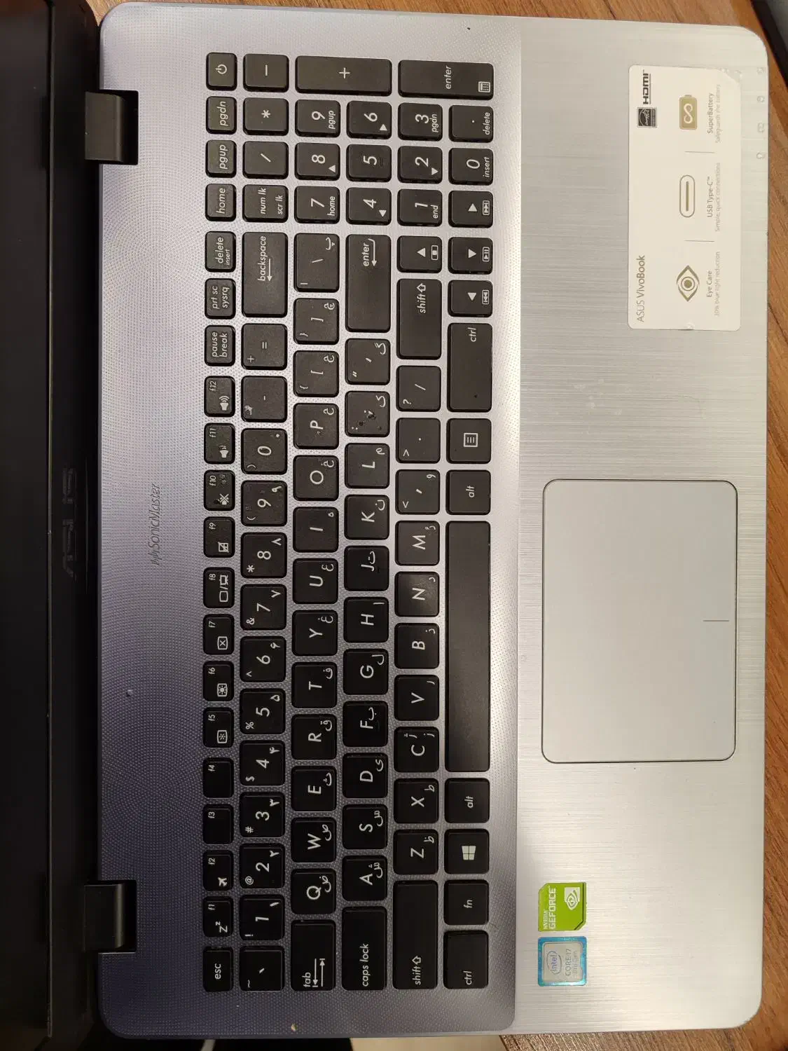 لپ تاب ایسوس|رایانه همراه|مشهد, فرهنگیان (شهرک غرب)|دیوار