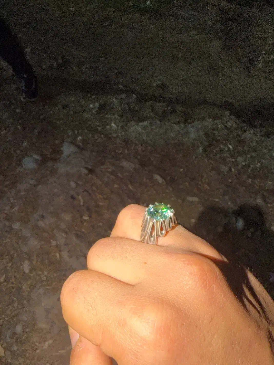 انگشتر موزانایت (روسی)|جواهرات|دزفول, |دیوار