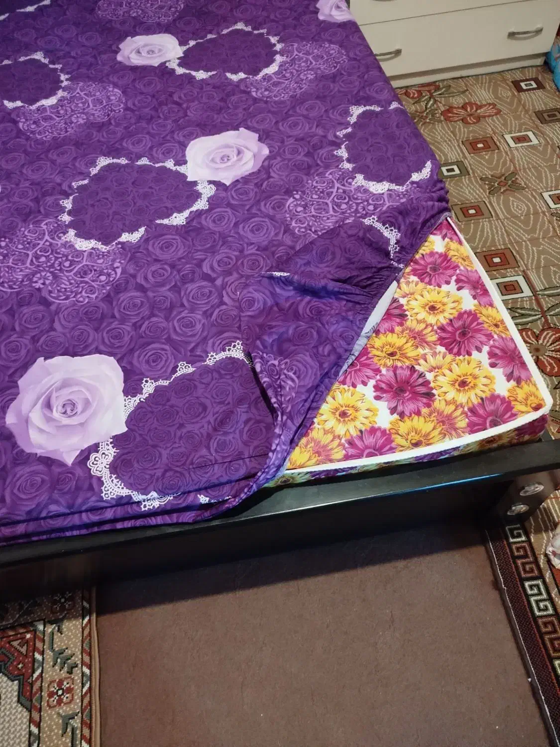 تختخواب دونفره|تخت و سرویس خواب|ابهر, |دیوار