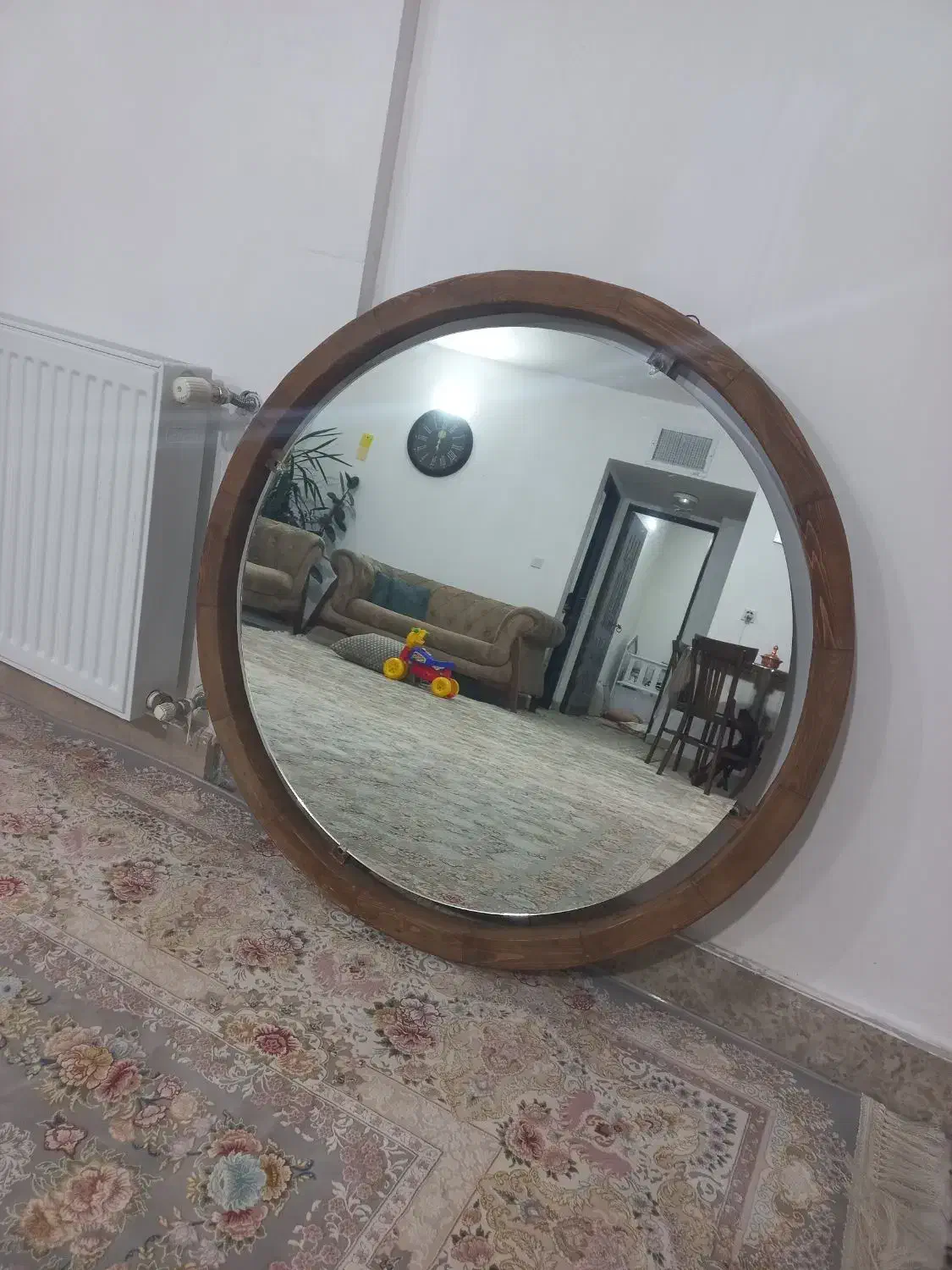 آیینه بدون موج چوب روس|آینه|ازنا, |دیوار