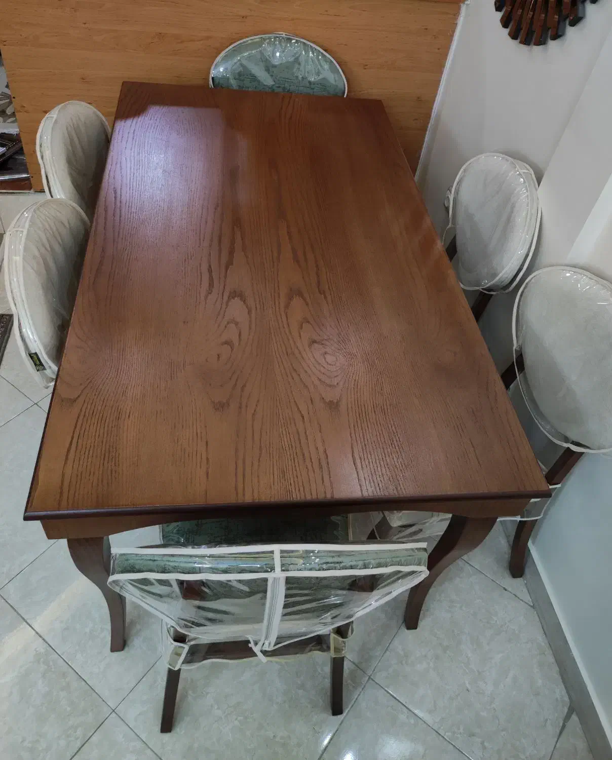 میز غذاخوری ۶نفره درجه یک نو نو|میز و صندلی غذاخوری|ری, علایین|دیوار