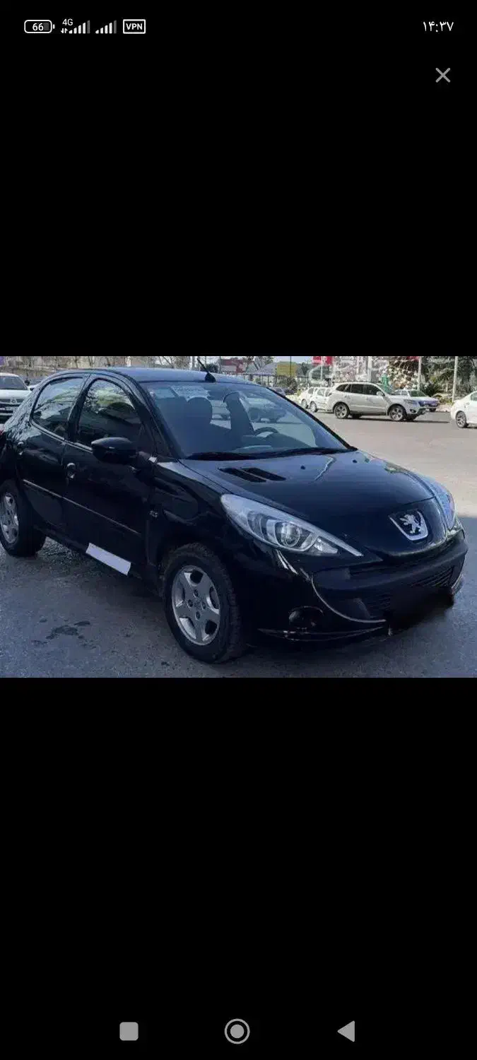 ۲۰۷مدل۱۴۰۰مشکی سقف فلزtu5|خودرو سواری و وانت|کرمان, |دیوار