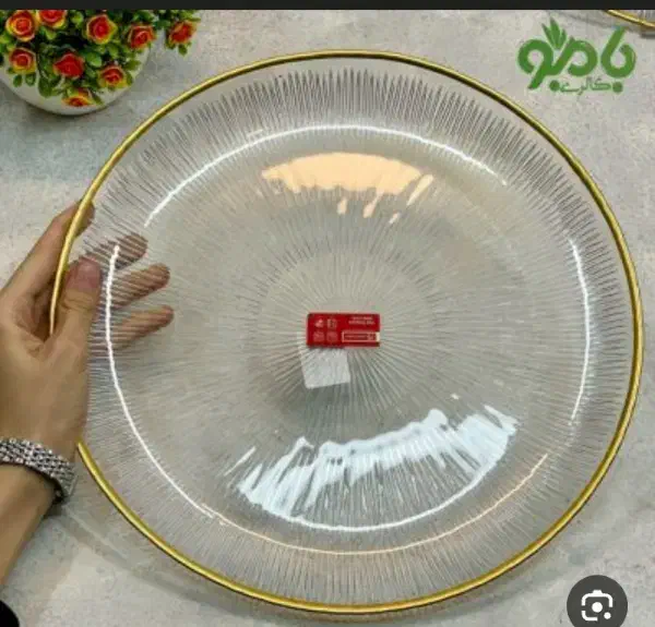 سولو لب طلا و ساده|ظروف سرو و پذیرایی|بیرجند, |دیوار