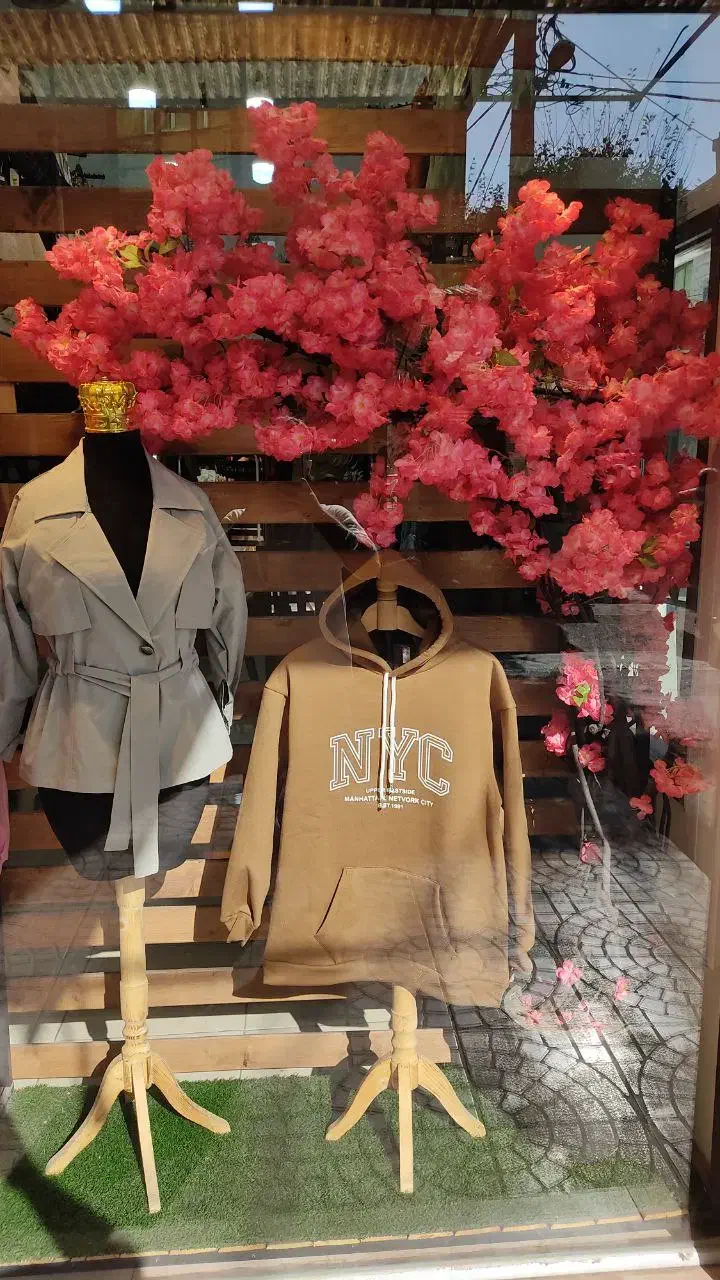 درختچه گل تزیینی|گل مصنوعی|بهارستان, |دیوار