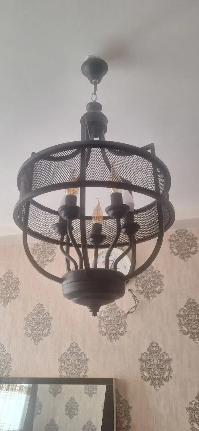 لوستر کلاسیک|لوستر و چراغ آویز|تبریز, |دیوار