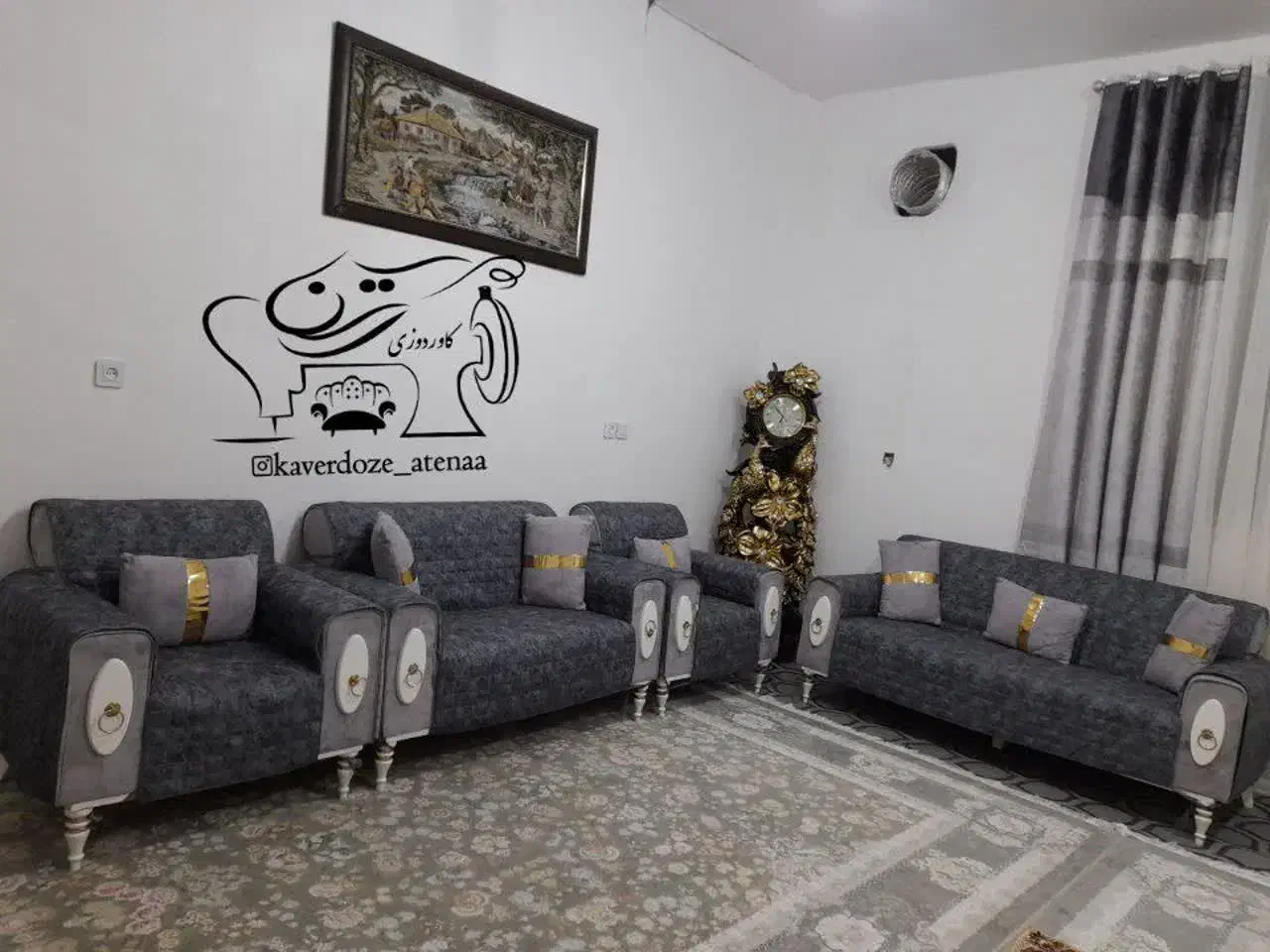 انواع کاورمبل وپیراهن مبل|مبلمان خانگی و میز عسلی|کرمانشاه, |دیوار