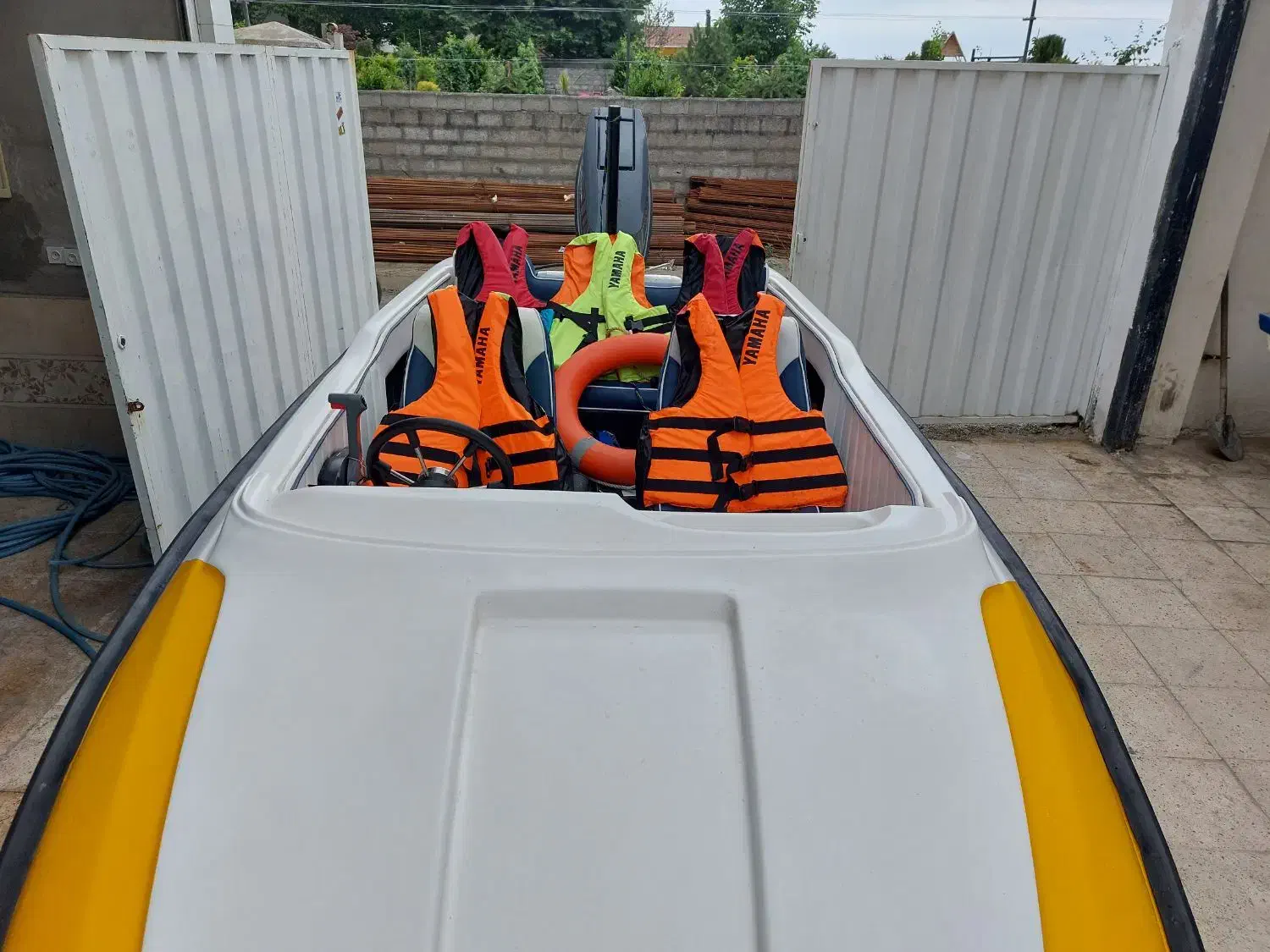 فیلیچر ۱۶ فوت و موتور یاماها اصلی ۷۵|قایق و سایر وسایل نقلیه|تنکابن, |دیوار