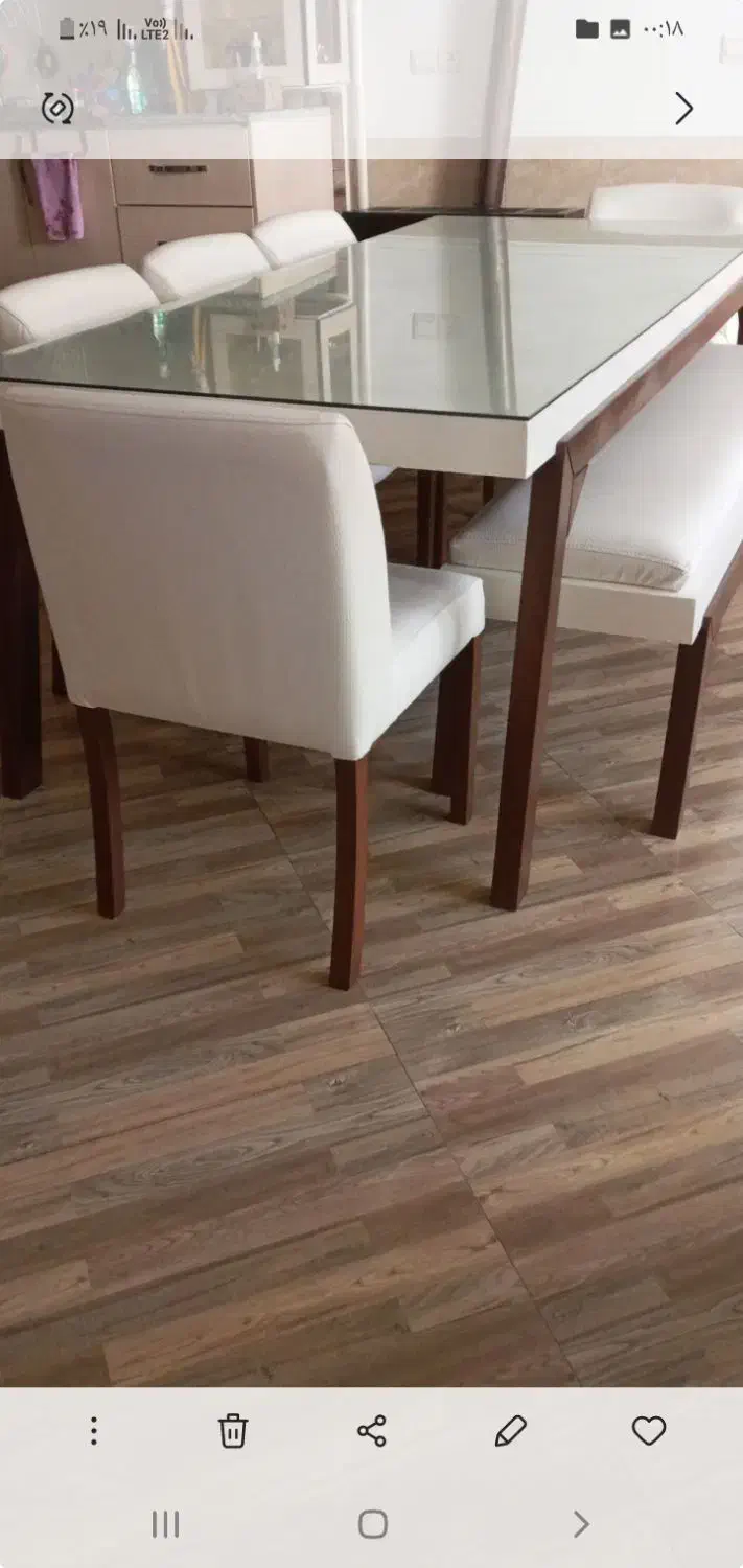 میزغذاخوری۸ نفره تمام چوب برندسیب|میز و صندلی غذاخوری|اراک, |دیوار