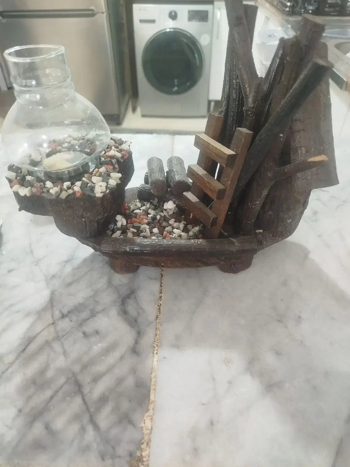 دکوری چوبی قابل شستشو|مجسمه، تندیس، ماکت|نیشابور, خط کاشمر|دیوار