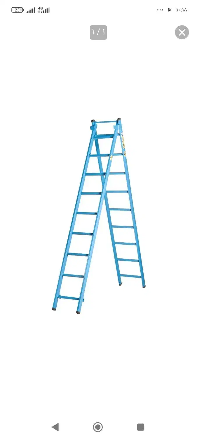 نردبان مخابراتی فلزی سبک ومقاوم|ابزارآلات|بجنورد, |دیوار