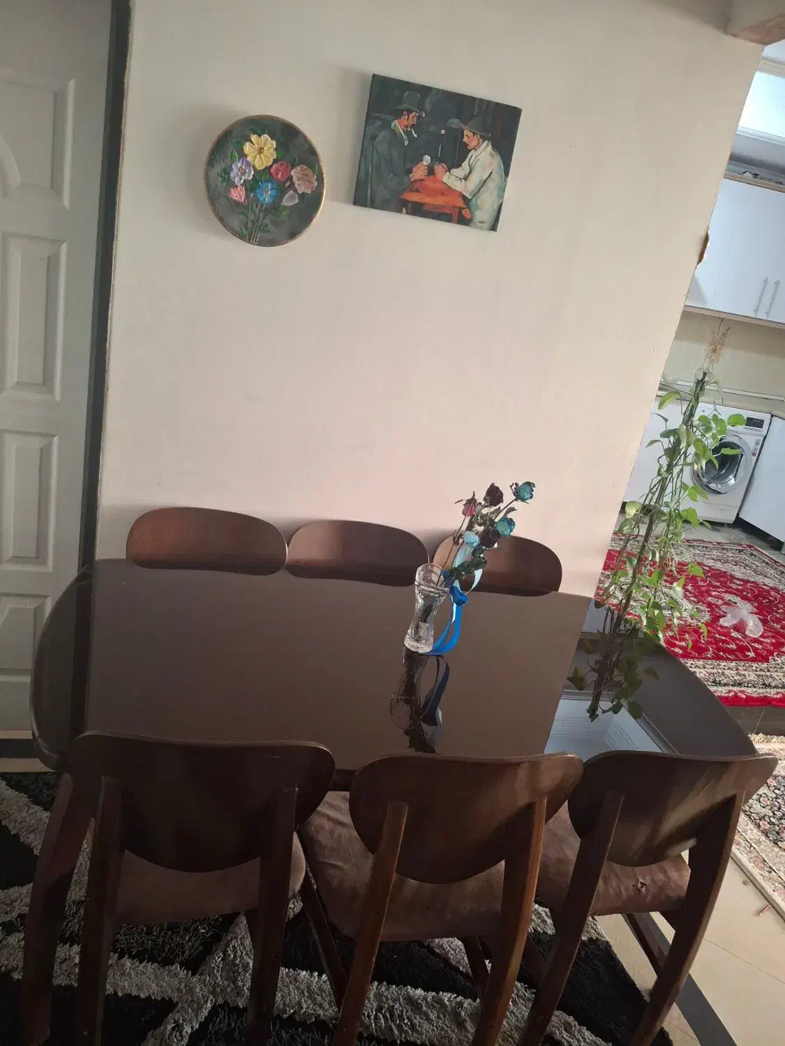 میز نهار خوری|میز و صندلی غذاخوری|اسفراین, |دیوار