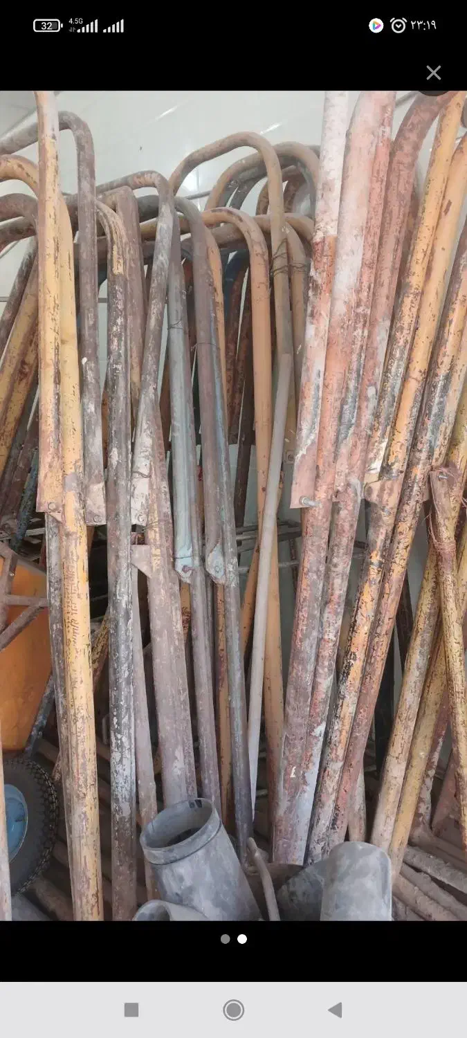 لوله سه لایی گیره بلت قیچی بتونیر بالابر قالب|مصالح و تجهیزات ساختمان|تهران, هرندی|دیوار