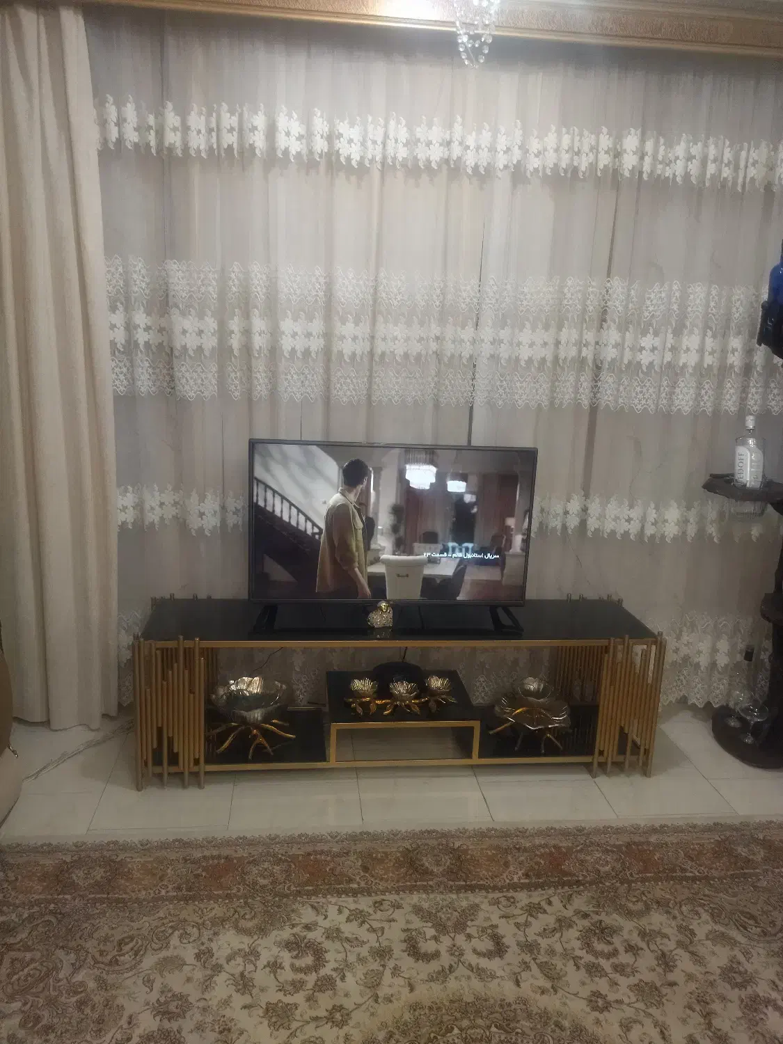 فروش پرده همراه کتیبه|پرده، رانر، رومیزی|تبریز, |دیوار