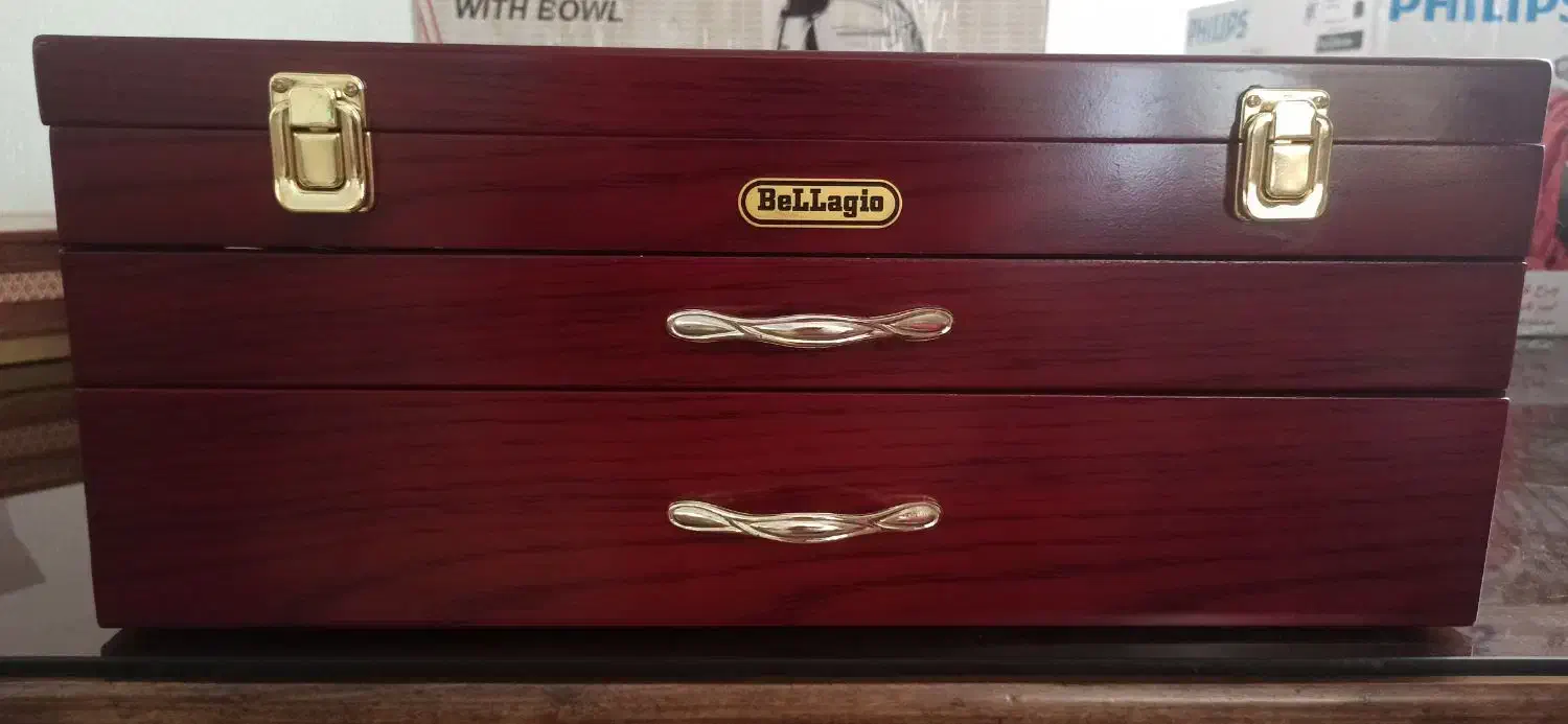 سرویس قاشقچنگال Bellagio ۱۲۸ پارچه اصل آلمان|ظروف سرو و پذیرایی|شاهینشهر, حافظ جنوبی|دیوار