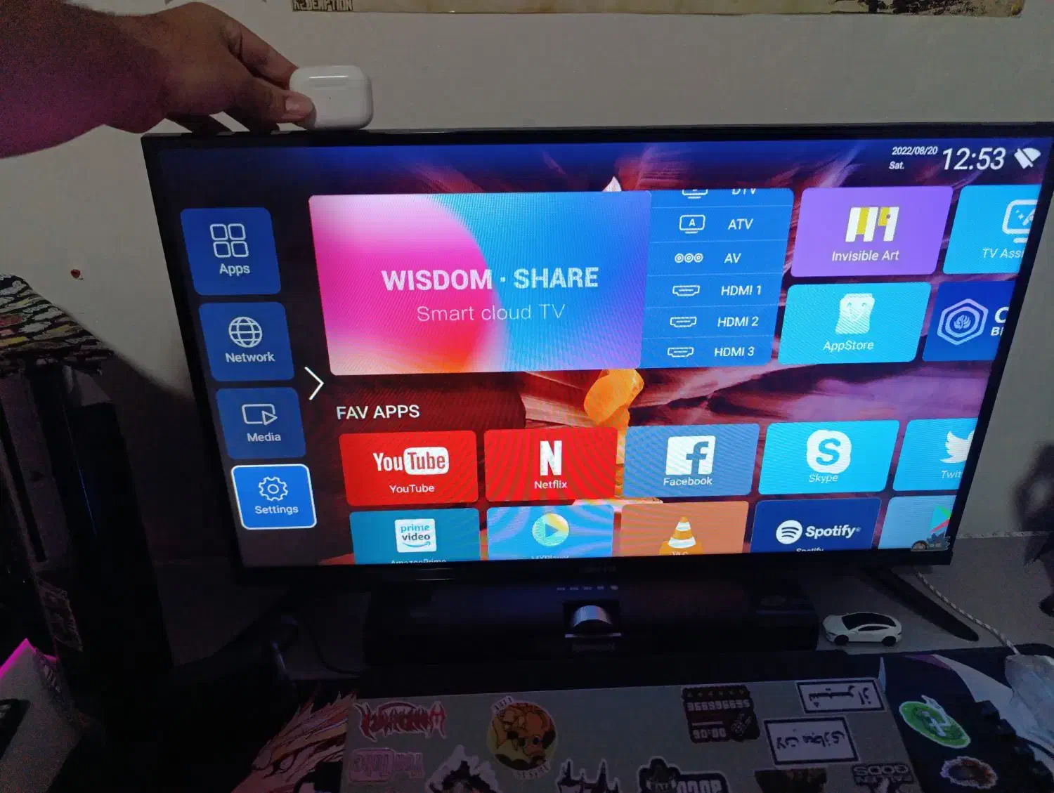 تلوزیون ۳۲ اینچ sieraa|تلویزیون و پروژکتور|محمدشهر, شهرک پیام (مهرالبرز)|دیوار