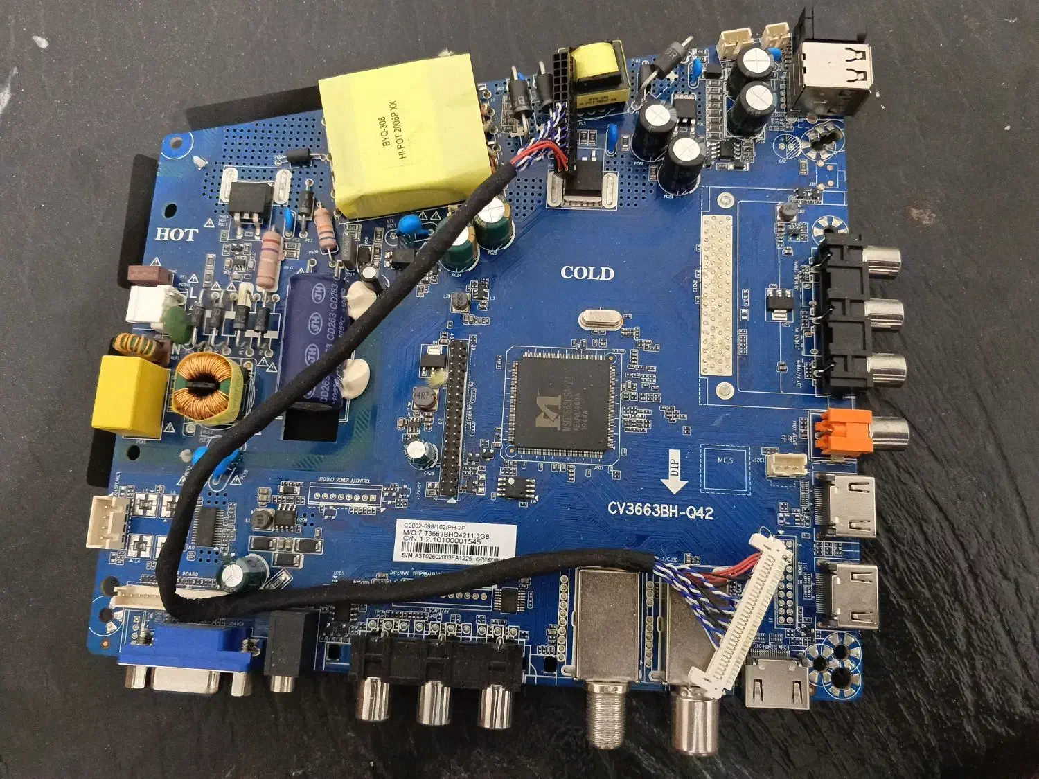 برد تلویزیون ال ای دی 32اینچ (مدیا استار)|تلویزیون و پروژکتور|ایذه, |دیوار