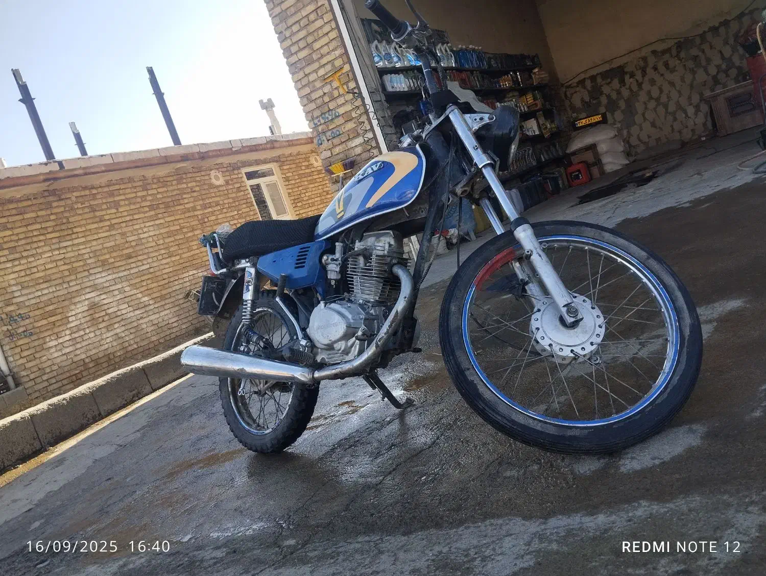 موتور 150 دستی|موتورسیکلت|سیلوانه, |دیوار