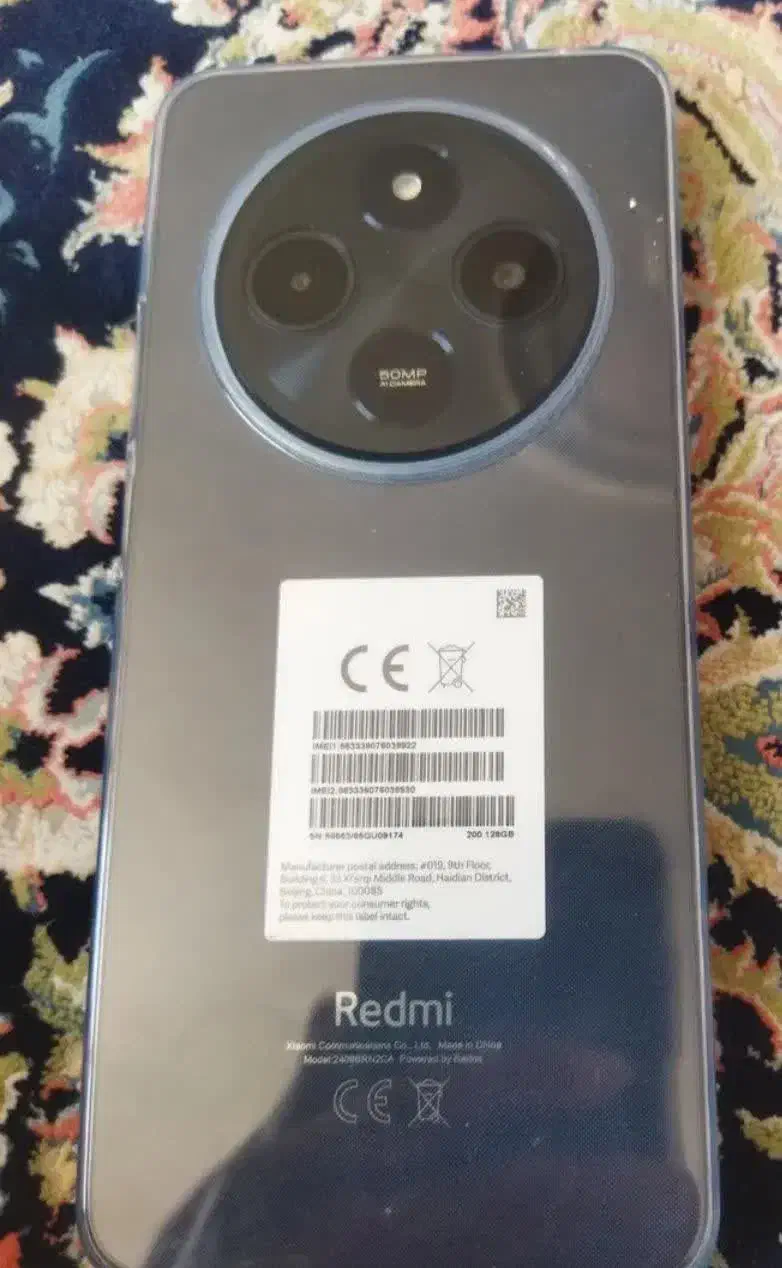 گوشی موبایل شیائومی مشکی مدل Redmi 14c|موبایل|لنجان, |دیوار