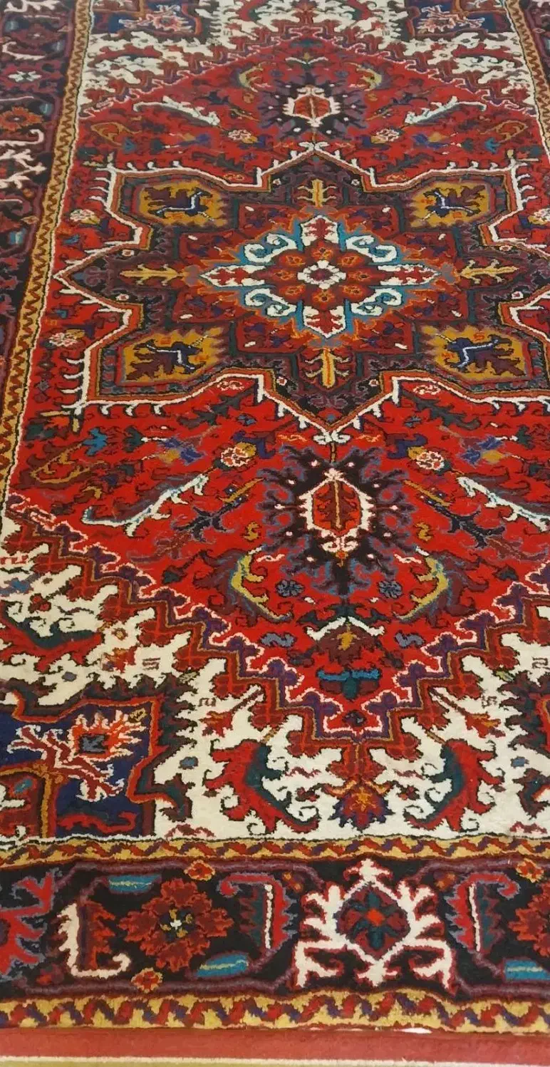 یک جفت فرش هریس در حد نو|فرش|عجب شیر, |دیوار