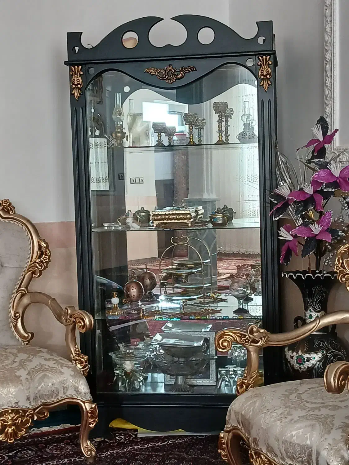 بوفه چوبی شیک|بوفه، ویترین، کنسول|مرند, |دیوار