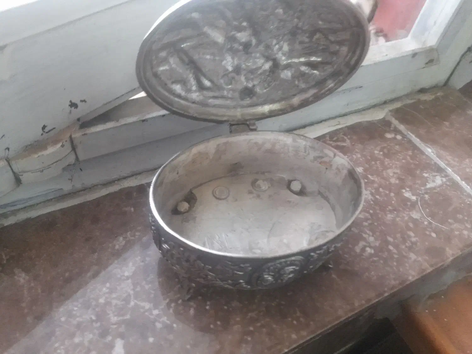 قندا قدیمی نقره خیلی سال|جواهرات|گرمدره, |دیوار