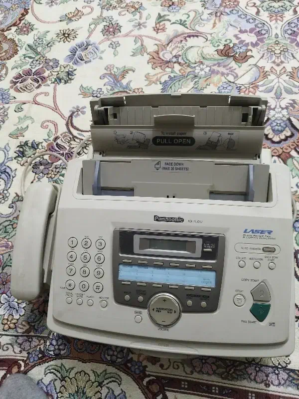 دستگاه فکس لیزری دوکاره پاناسونیک KX-FL612|پرینتر، اسکنر، کپی، فکس|تهران, انبار نفت|دیوار