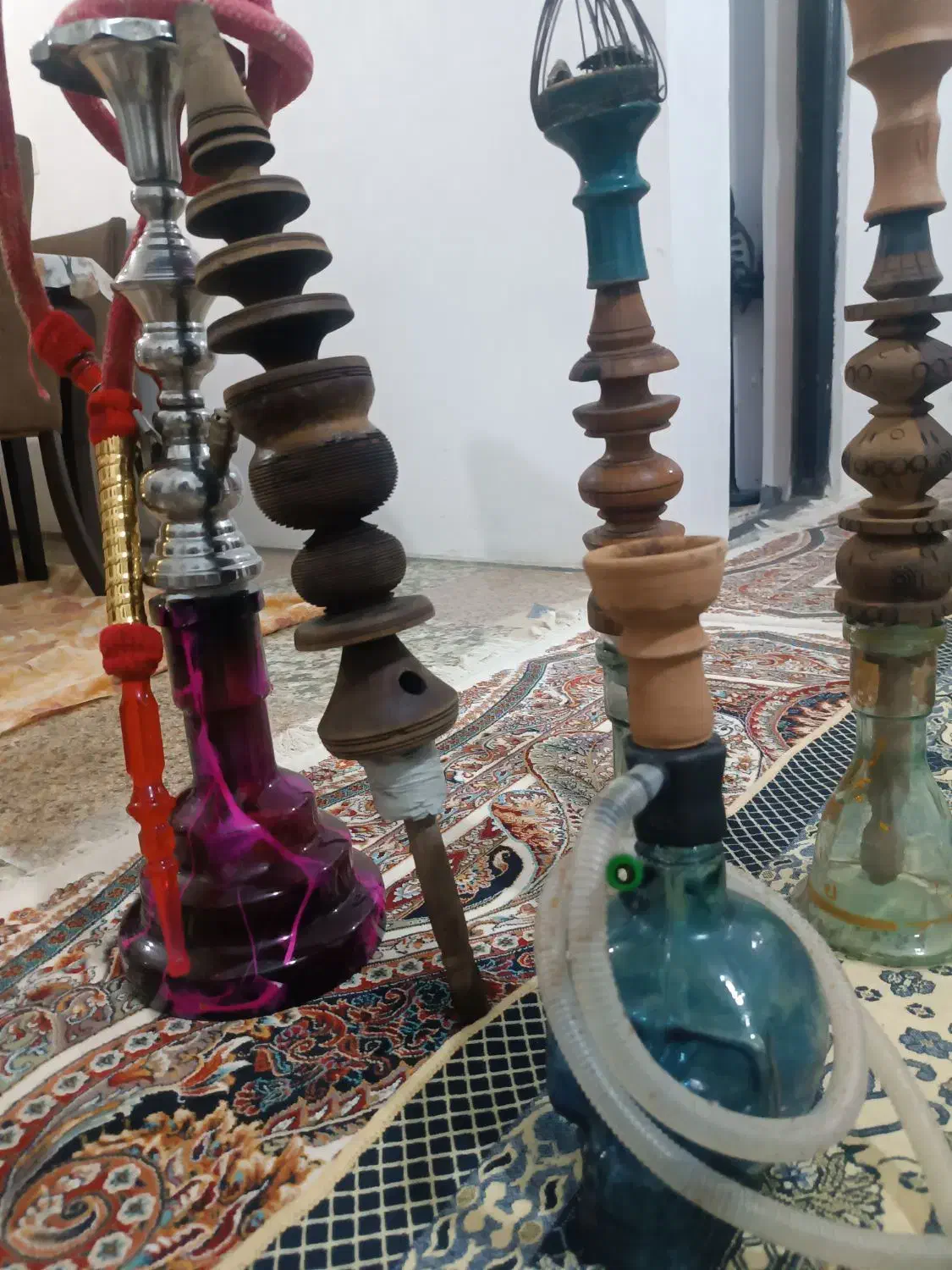 تعدادی قلیون طعم دار قدمت دار سالم سالم|کلکسیون اشیاء عتیقه|آمل, |دیوار