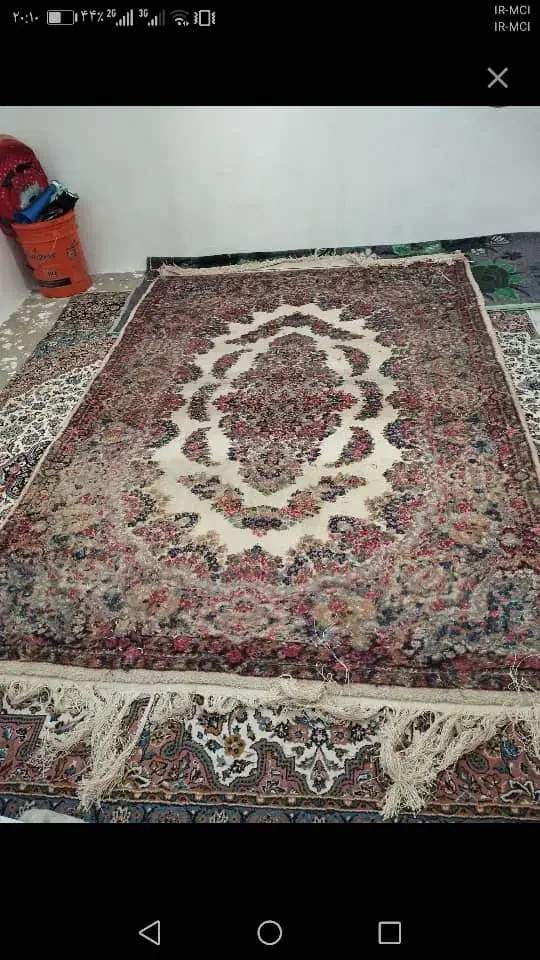 خریدوفروش قالی کرمانی درب منزل|فرش|کرمان, |دیوار