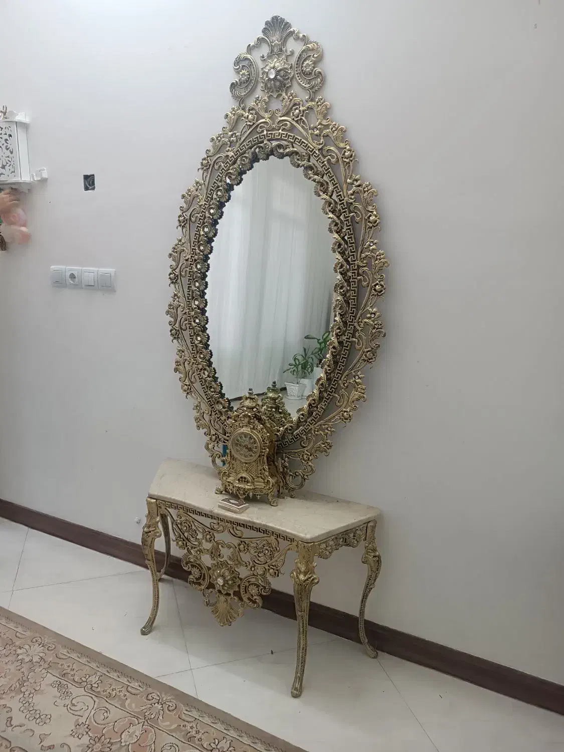 برنز|بوفه، ویترین، کنسول|کاشان, لتحر|دیوار