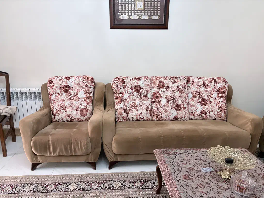 مبل راحتی ۷نفره|مبلمان خانگی و میز عسلی|تهران, قاسم‌آباد|دیوار