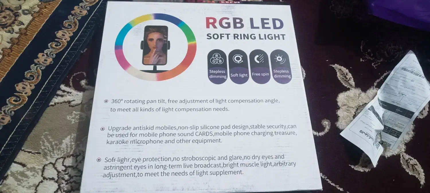 رینگ لایتMJ33|دوربین عکاسی و فیلم‌برداری|آبادان, |دیوار