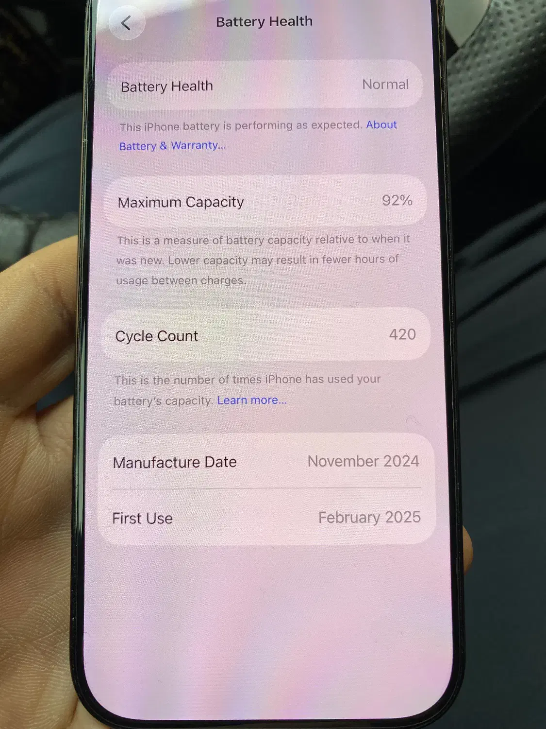 ایفون ۱۶ پرو ۲۵۶گیگ درحد|موبایل|تهران, تهرانپارس غربی|دیوار