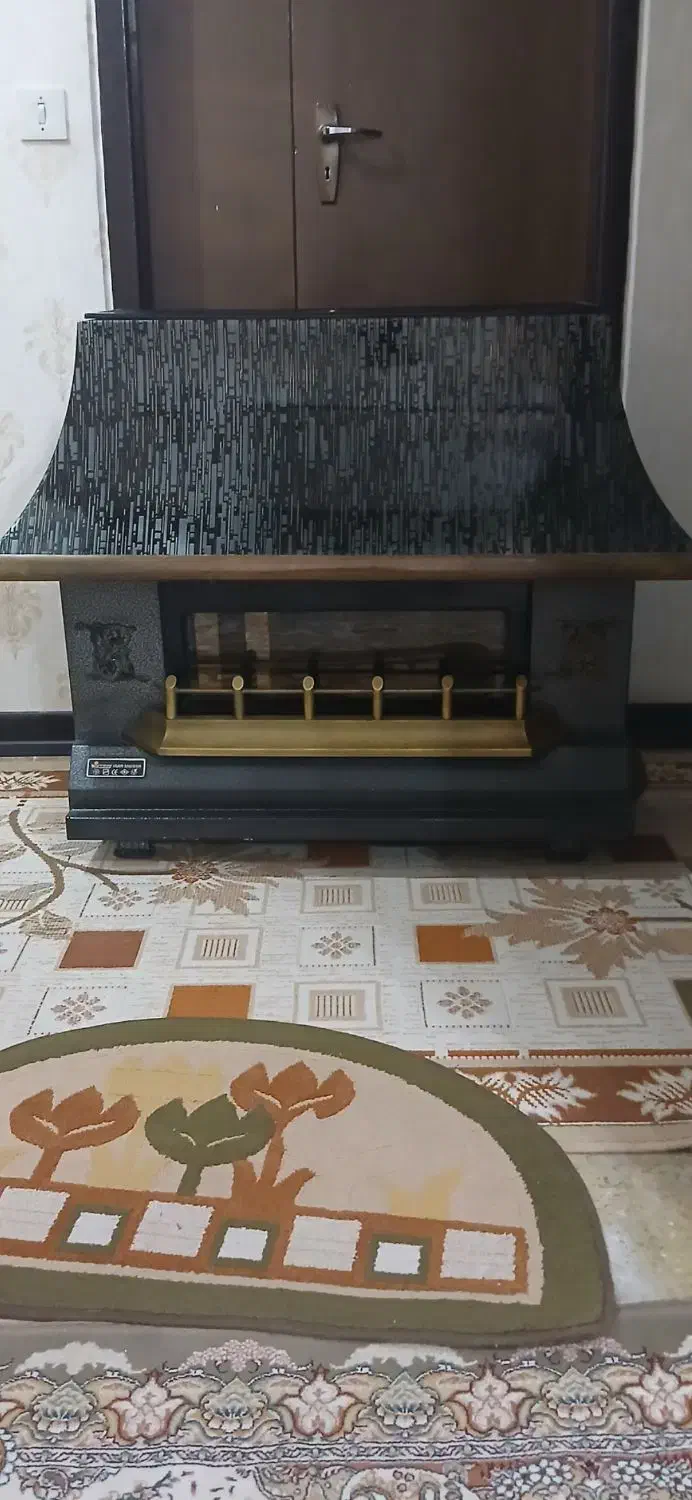 بخاری طرح شومینه ایران شرق|بخاری، هیتر، شومینه|مبارکه, |دیوار