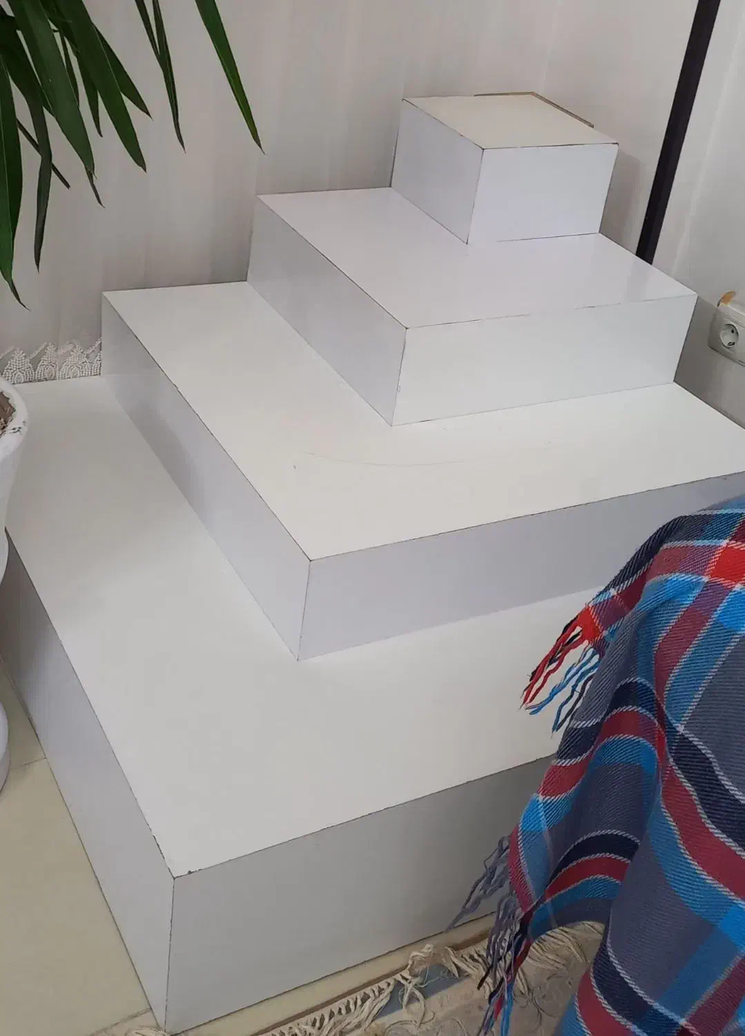 پایه گل ام دی اف|کتابخانه، شلف، قفسه‌های دیواری|بجنورد, |دیوار